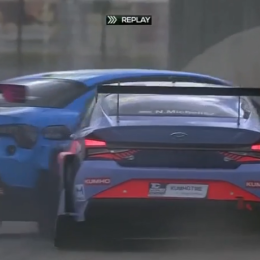 TCR World Tour: Ehrlacher terminó contra el muro sobre el final de la Carrera 2