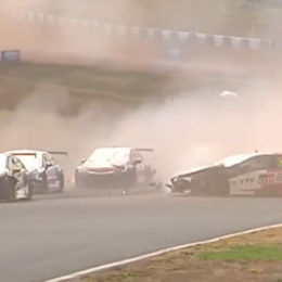 Stock Car: el fortísimo accidente de Rossi que ocasionó su abandono en Goiania