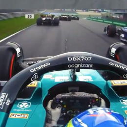 F1: ¡Desde adentro! La espectacular largada de Alonso en el GP de los Países Bajos