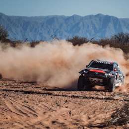 Yacopini tras el triunfo en la Etapa 2 del Desafío Ruta 40: "Estamos muy contentos"