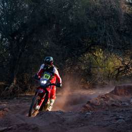 Desafío Ruta 40: Schareina, con la premisa de seguir en el mismo nivel.