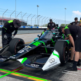 IndyCar: la broma del Juncos por el incidente con Canapino en los boxes de Gateway
