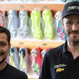 ¡Encuentro nacional! Canapino junto a los futbolistas argentinos del Portland Timbers