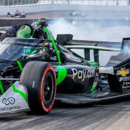 IndyCar: Canapino completó la primera práctica en Portland