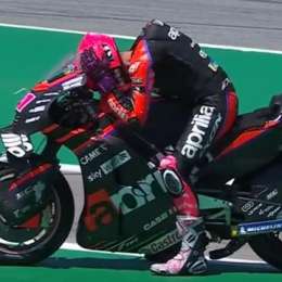 MotoGP: el insólito blooper de Aleix Espargaró en el GP de España 2022