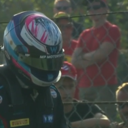 F3: la desafortunada maniobra que obligó el abandono de Colapinto en Monza