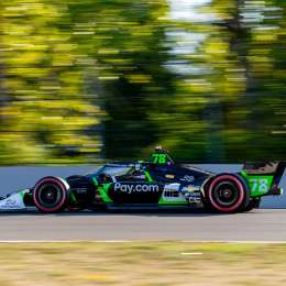 IndyCar: Canapino abandonó, Palou ganó y se consagró campeón en Portland