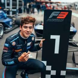 Los números de Colapinto en la temporada 2023 de Fórmula 3
