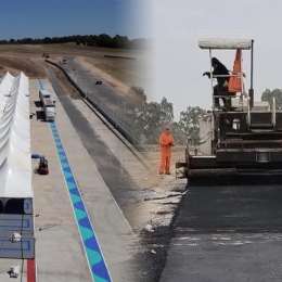 Avanzan las obras en el autódromo de Bahía Blanca ¿Cómo está el circuito?