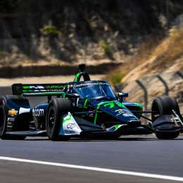 IndyCar: Canapino tras el primer ensayo: "El auto no estuvo rápido en ningún momento"