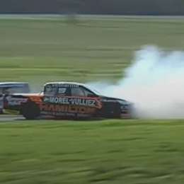 TC Pick Up: ¡Chapur se la jugó y terminó en el pasto!