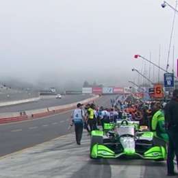 IndyCar: el clima retrasó la actividad de la última práctica de la temporada en Laguna Seca