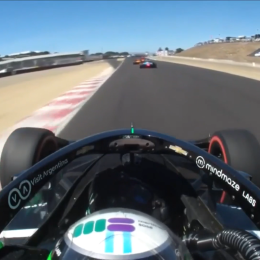 IndyCar: Canapino, al límite en Laguna Seca: "Están las gomas explotadas"