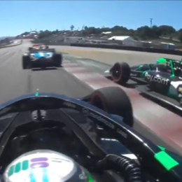 IndyCar: el áspero duelo entre Canapino y Ilott en Laguna Seca