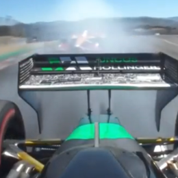 IndyCar: Canapino sufrió con el alerón roto y se despistó sobre el final