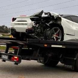 Chocó una Ferrari en Panamericana