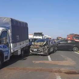 ¿Qué se debe hacer si hay un choque en cadena?