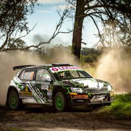 Rally Argentino: Cancio manda en la primera mitad del sábado en Reconquista
