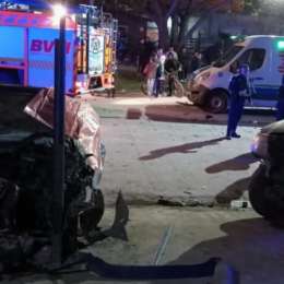 Murió una mujer tras un choque frontal en La Matanza