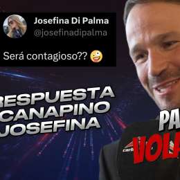 Agustín Canapino le respondió a Josefina Di Palma