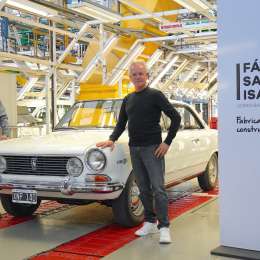 Oreste Berta y Horacio Pagani visitaron la planta Santa Isabel