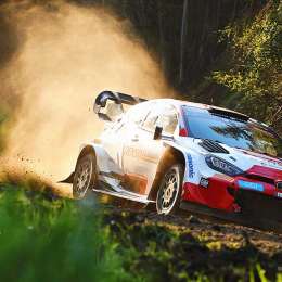 WRC: Elfyn Evans dominó el shakedown del Rally de Chile