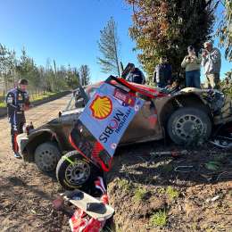 WRC: Lappi protagonizó un fuerte accidente en el Rally de Chile