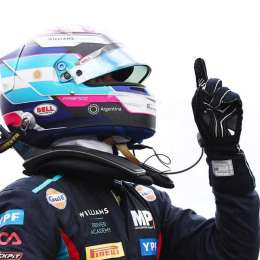 Franco Colapinto ya está en Argentina y se prepara para el próximo martes