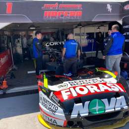 TC en San Nicolás: Urcera fue la primera referencia de la jornada