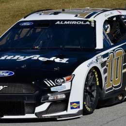 NASCAR: Almirola dominó la clasificación en Talladega
