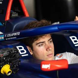 Colapinto anunció que correría la última fecha de Fórmula 2 en Abu Dhabi