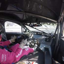 200Km de BsAs: ¡Al limite! Vivian hizo a fondo Ascari en su vuelta de clasificación