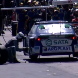 Stock Car: Baptista y un insólito inconveniente en el box
