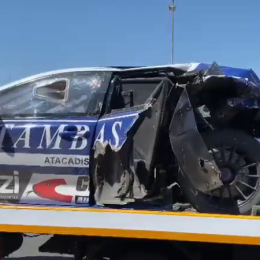 Stock Car: así quedó el auto de Baptista tras el choque con Ramos en la Carrera 2