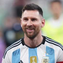 La foto de Messi junto a un semi de TC que se hizo viral en redes