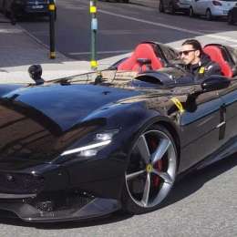 Zlatan Ibrahimovic se regaló una Ferrari