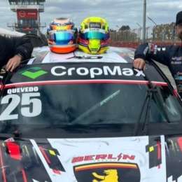 Turismo Pista: Benamo y Quevedo probaron en Olavarría