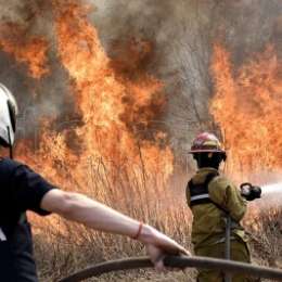 De mecánico de Squadra Martino a voluntario en los incendios