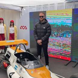 Reconocimiento a Agustín Canapino en Autoclásica