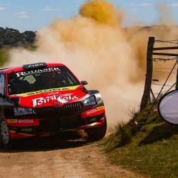 Rally Argentino: Martín Scuncio dominó el shakedown en Coronel Pringles