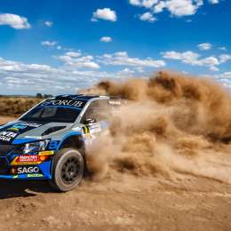 Rally Argentino: Miguel Baldoni es el primer líder en Coronel Pringles