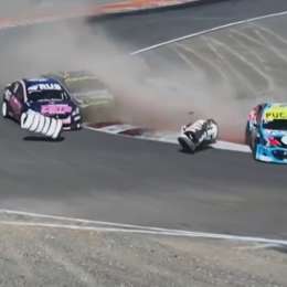 TN en El Calafate: El muñeco de goma volvió a complicar la última serie de la Clase 3