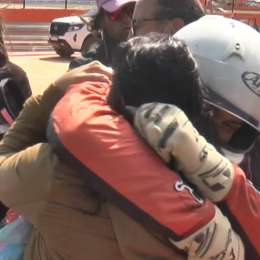 TN en Calafate: el emotivo momento de Cravero y su madre tras ganar en la Clase 2