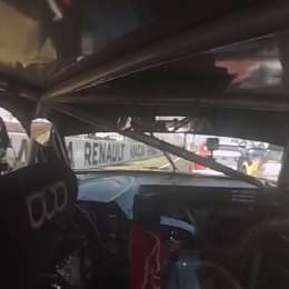 Top Race: ¡A bordo! La áspera largada de Di Palma y Azar en Paraná