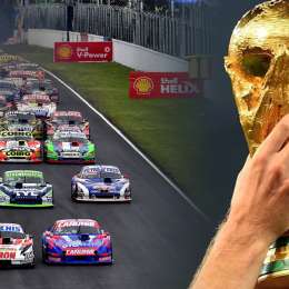El piloto de TC que le dejó un especial mensaje a un Campeón del Mundo con la Selección Argentina