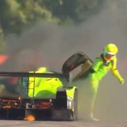 ELMS: el incendio que generó la consagración de Marcos Siebert