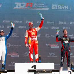 TCR South Americas: las sensaciones del podio que cerró el domingo en Velocitta