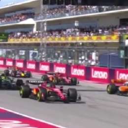 F1: Norris le ganó en la largada a Leclerc