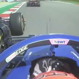 F1: el fuerte encontronazo que dejó fuera de carrera a Ocon en Estados Unidos