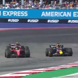 F1: el infartante duelo entre Leclerc y Verstappen en el GP de los Estados Unidos